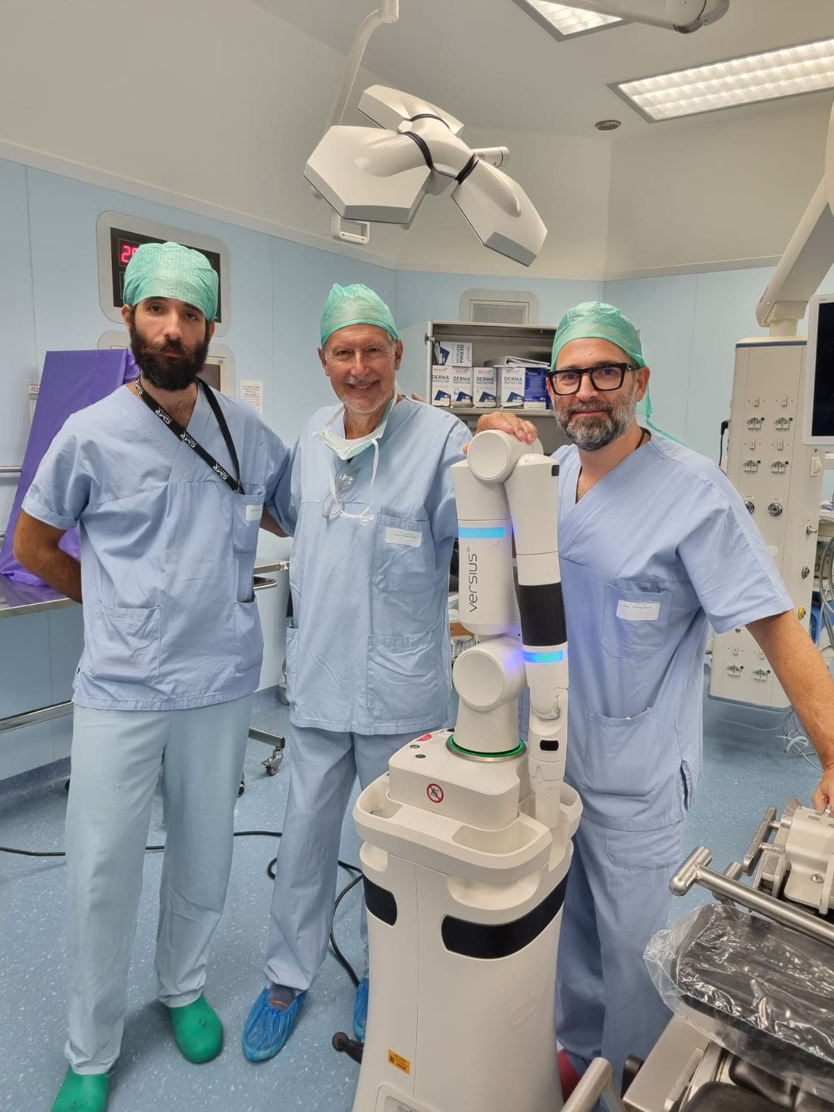 In visita al Centro di chirurgia robotica Università di Verona